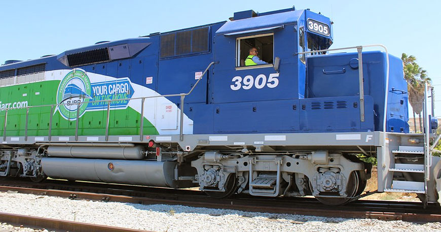 For the First Time in 100 Years Baja California Railroad (BJRR) Transports Diesel Fuel Into Mexico