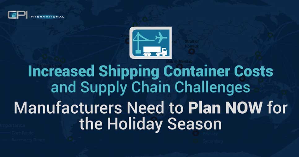 Increase Freigh Shipping Logistics Costs