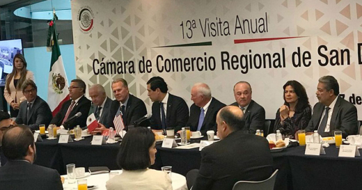 Chamber Binational Delegation visits México to reinforce US-México Relationship