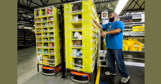 Amazon- Robots-Food-Runs