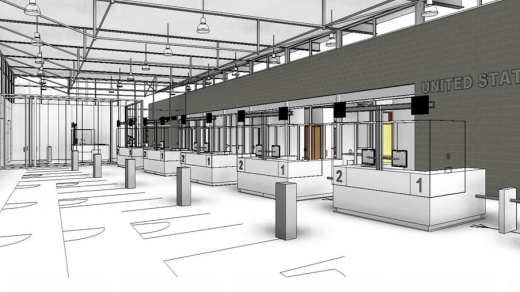 New pedestrian San Ysidro Border Cross