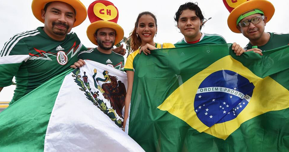  Brazil and Mexico: World Cup Tie Seems Fitting for Off-Field Rivals 