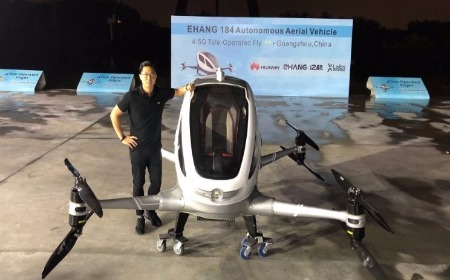 World´s first drone taxi