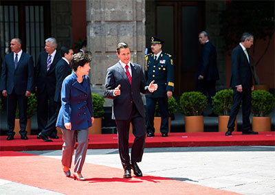 pena nieto and korean president bilateral cooperation